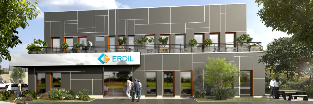 Plan nouveaux locaux ERDIL Besançon