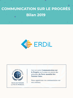 Projet mondial de l'ONU : Communication sur le progrès 2019 (Illustration document)