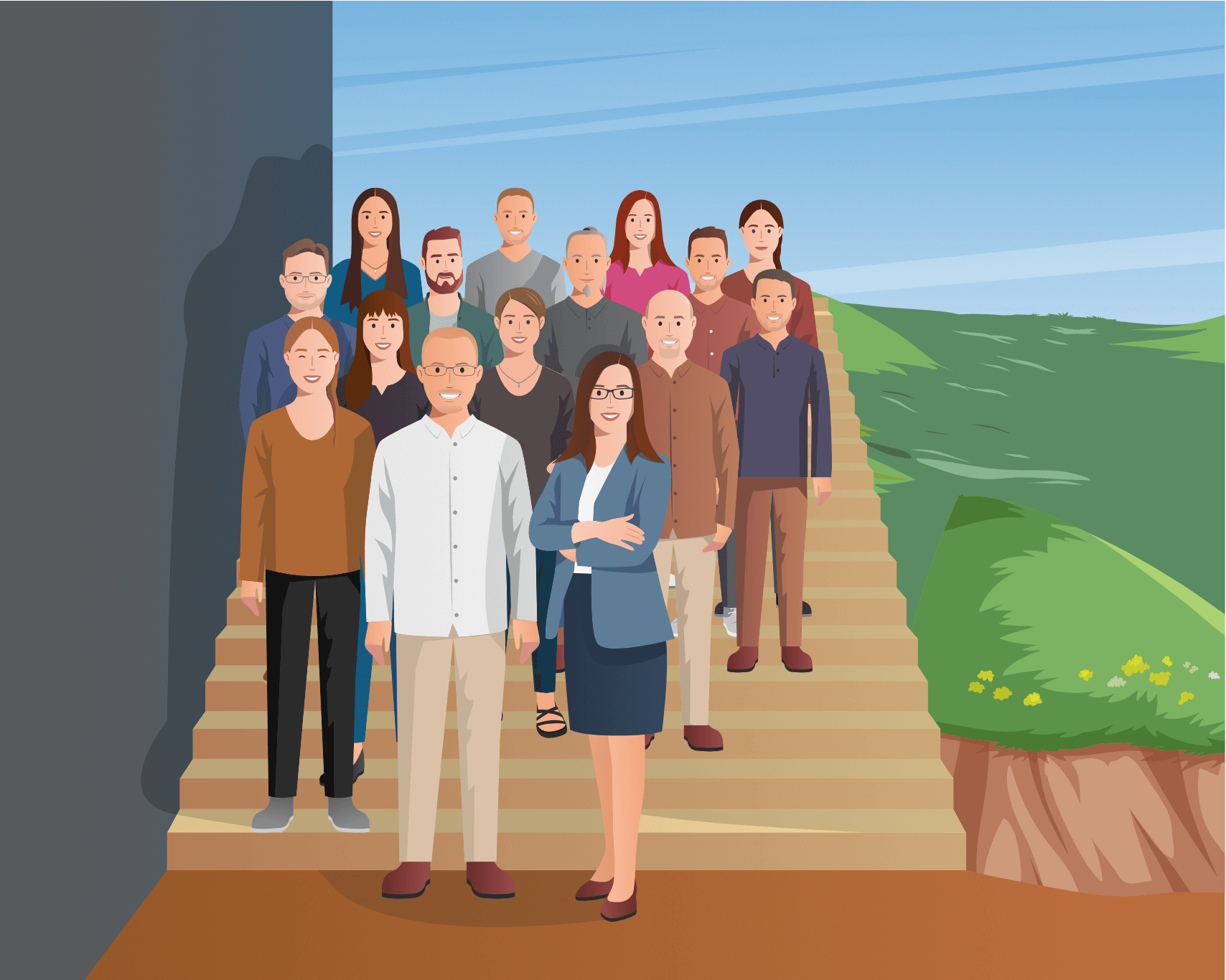 ERDIL : notre équipe (Illustration)