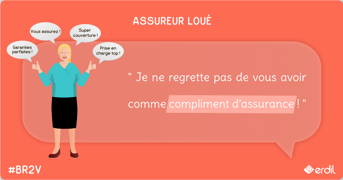 Brève de Verbatim : Assureur loué (Illustration)